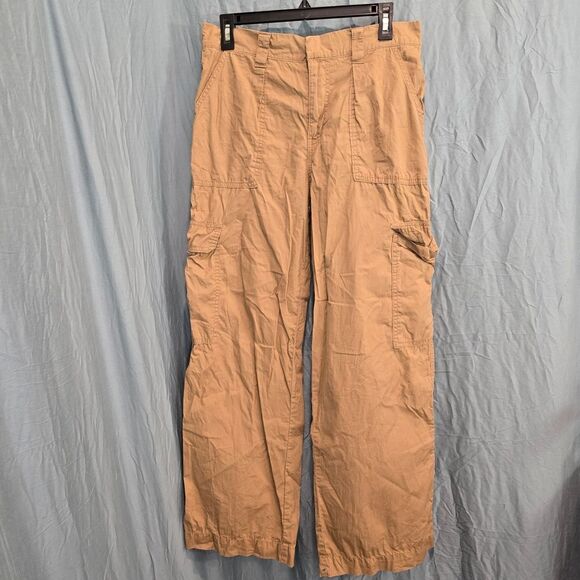 Rewash Women's Tan Wide Leg Pants - Picture 1 of 8